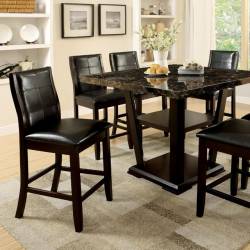 CLAYTON II COUNTER HT. TABLE 7 Pc. Set CM3933PT-GROUP
